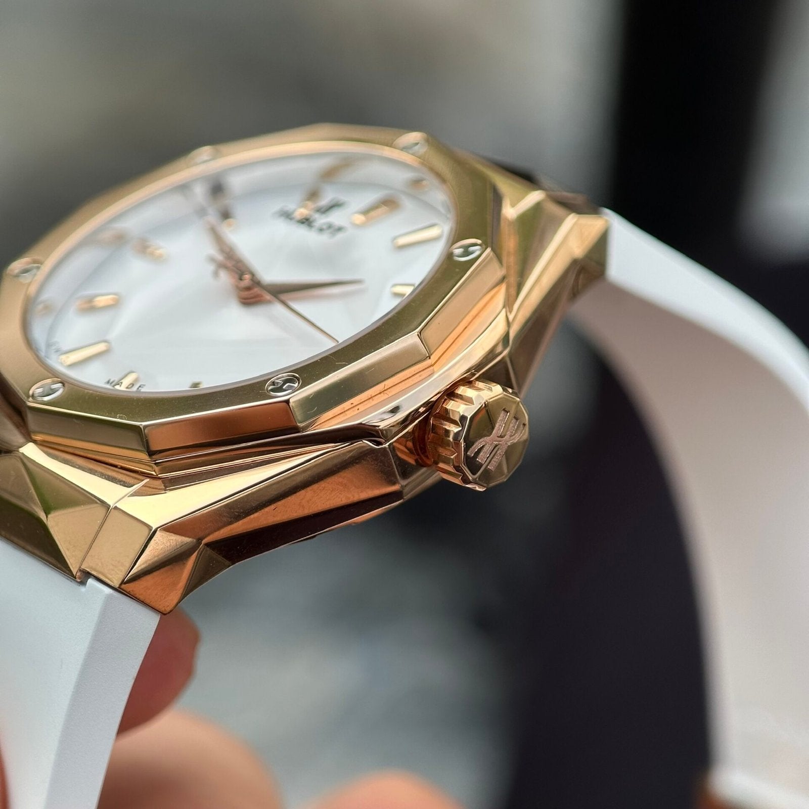 Hublot Watch Orlinski King Gold White Dial  40mm