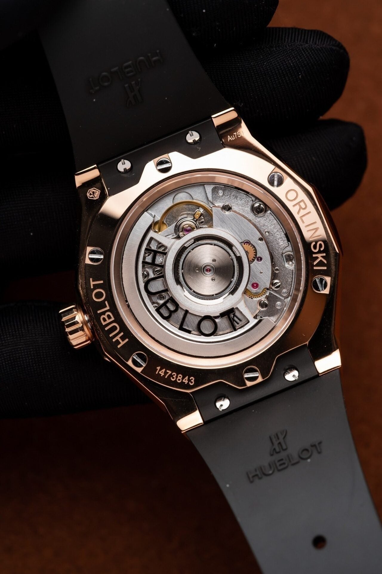 Hublot Orlinski King Gold Watch Black APS 40mm
