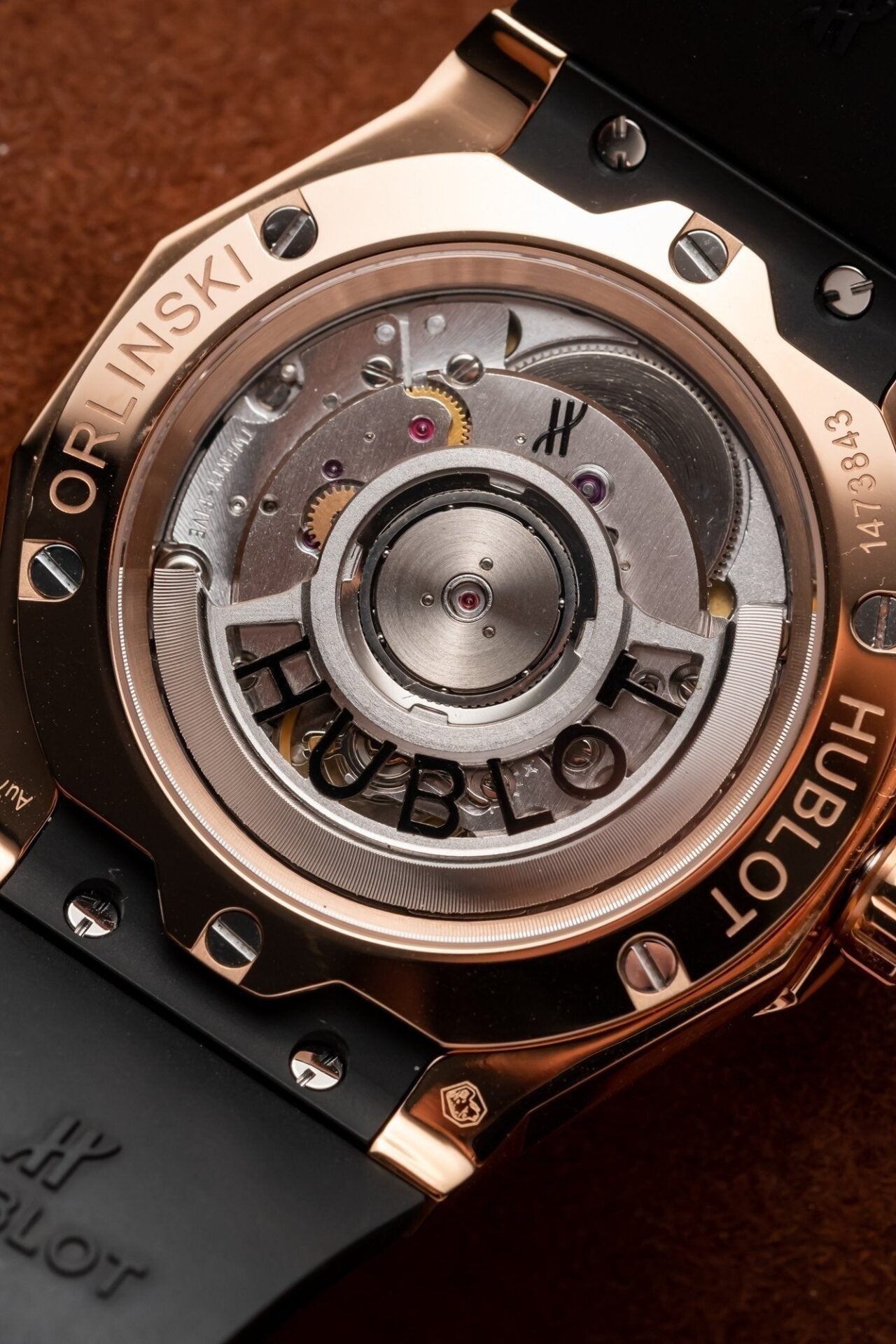 Hublot Orlinski King Gold Watch Black APS 40mm