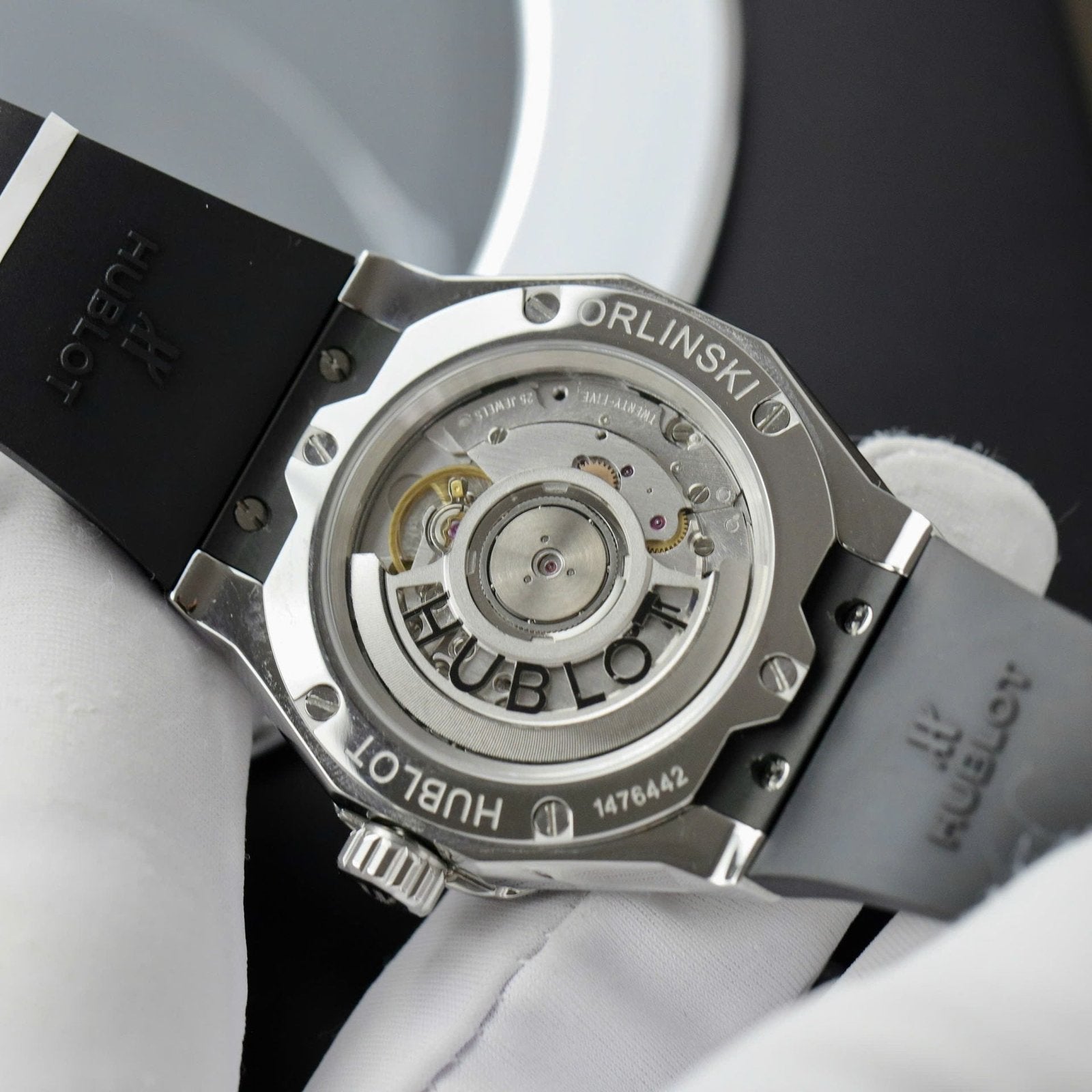 Hublot Orlinski White Dial  Watch Moissanite Diamonds 40mm