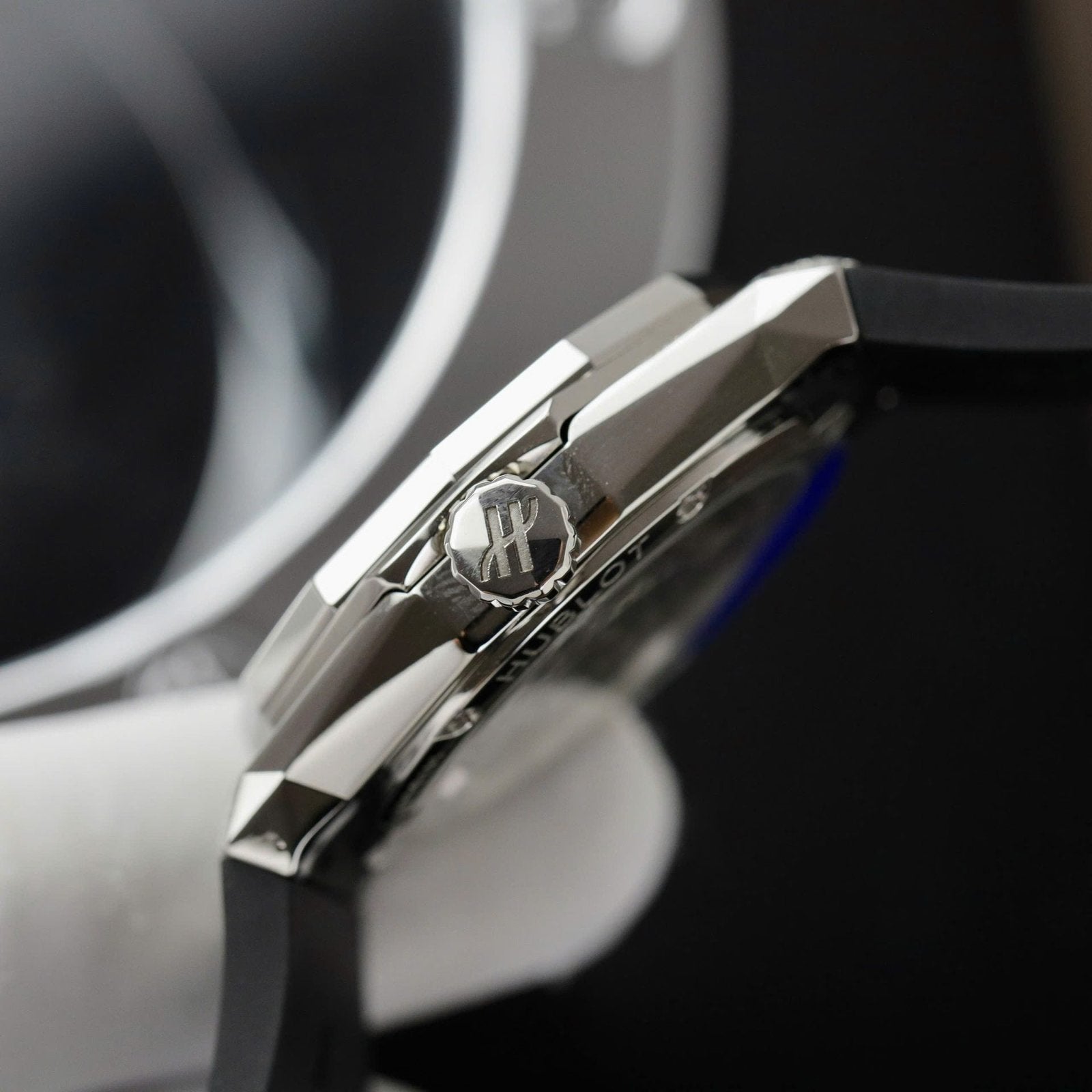 Hublot Orlinski White Dial  Watch Moissanite Diamonds 40mm