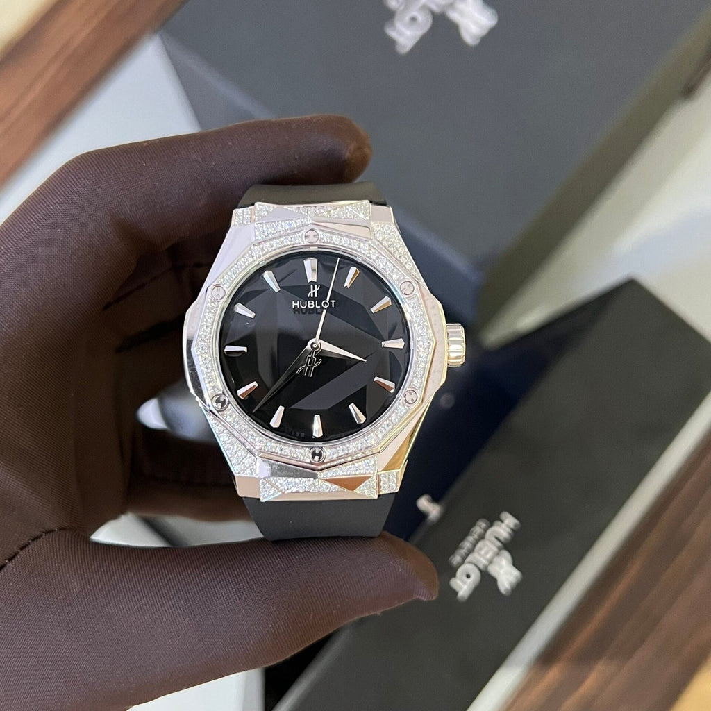 Hublot Orlinski Watch Titanium Black With Diamond 40mm