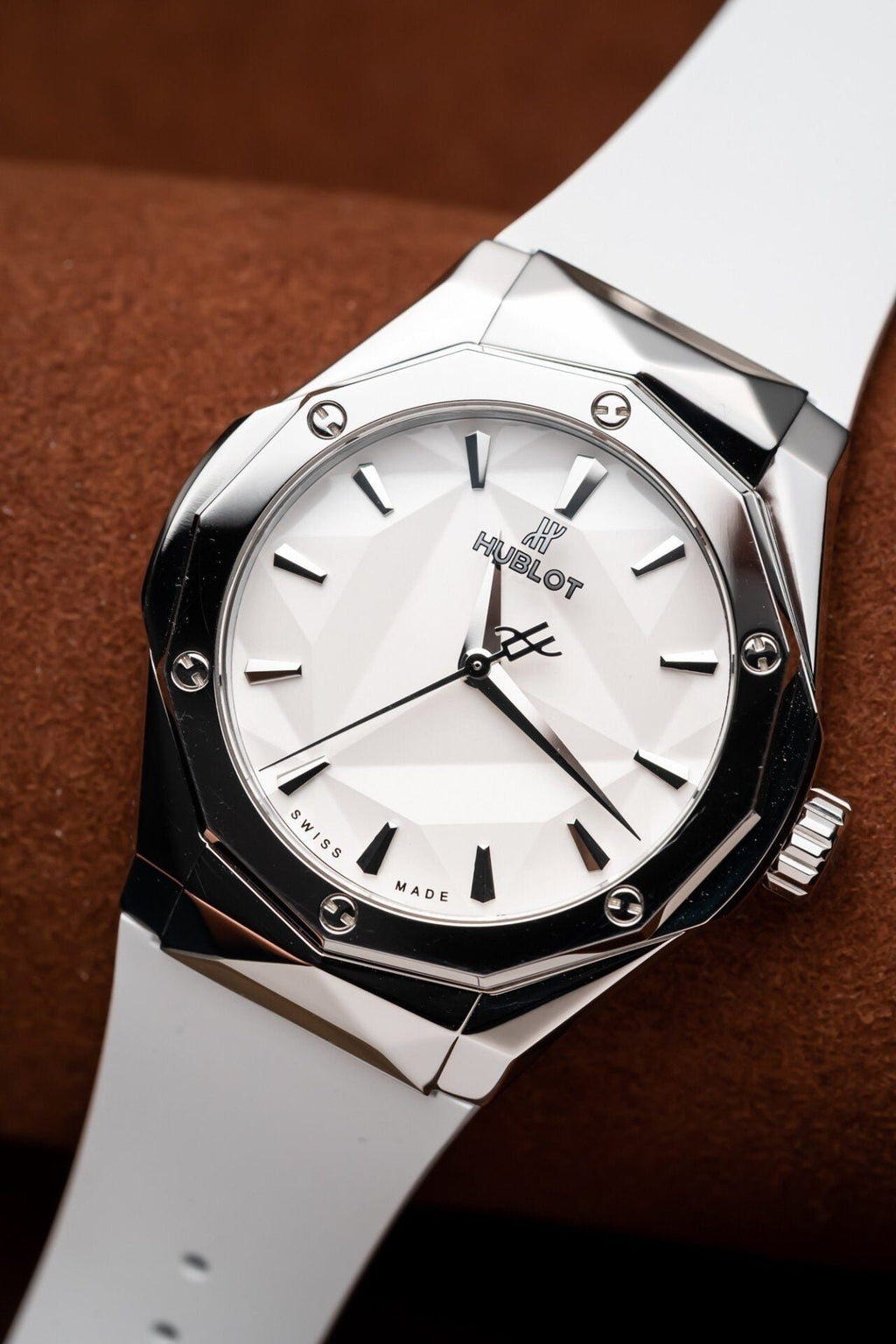 Hublot Orlinski Titanium Watch White 40mm