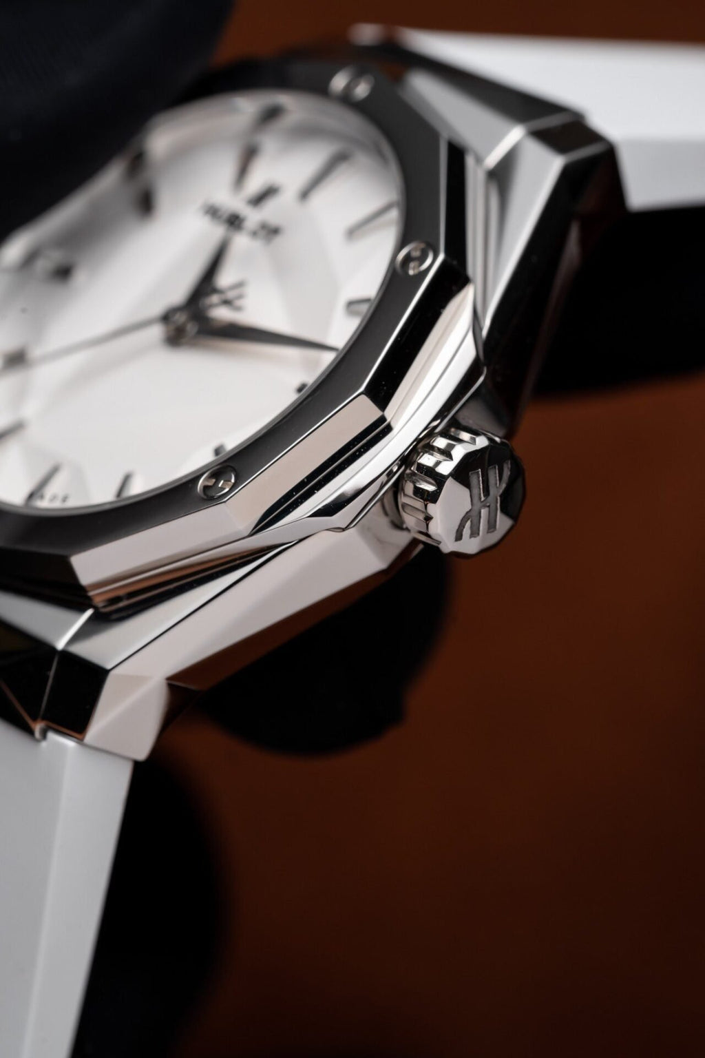 Hublot Orlinski Titanium Watch White 40mm