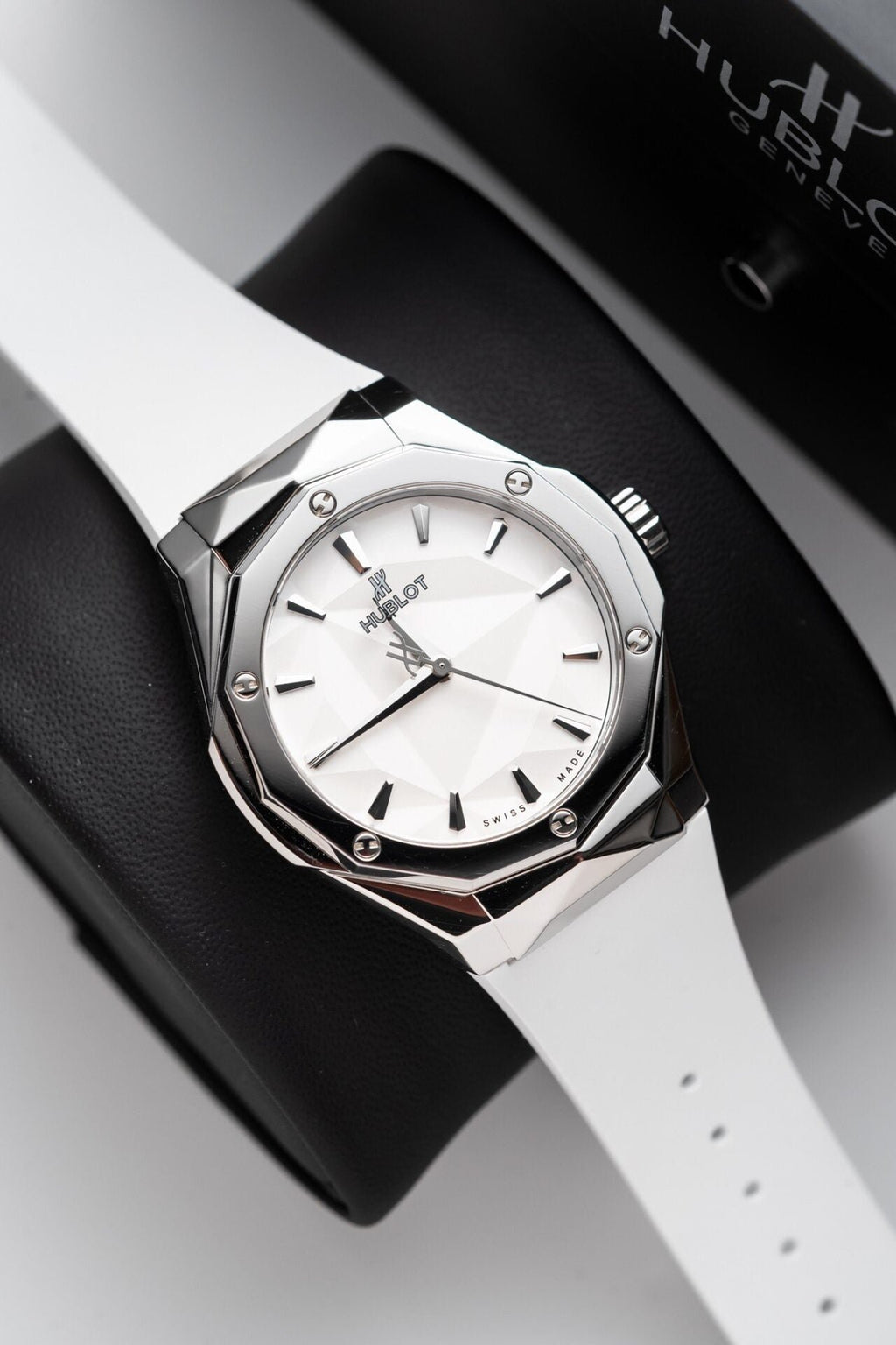 Hublot Orlinski Titanium Watch White 40mm
