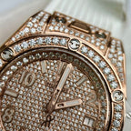 Hublot Watch Big Bang One Click Full Moissanite Diamonds 39mm