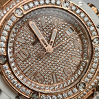 Hublot Watch Big Bang One Click Full Moissanite Diamonds 39mm