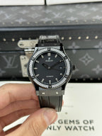Hublot Classic Fusion Ceramic Watch With Stone Swarovski 42mm