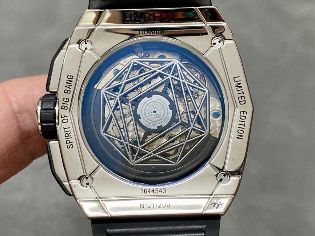 Hublot Watch Spirit Of Big Bang Sang Bleu Rubber Strap 42.2mm