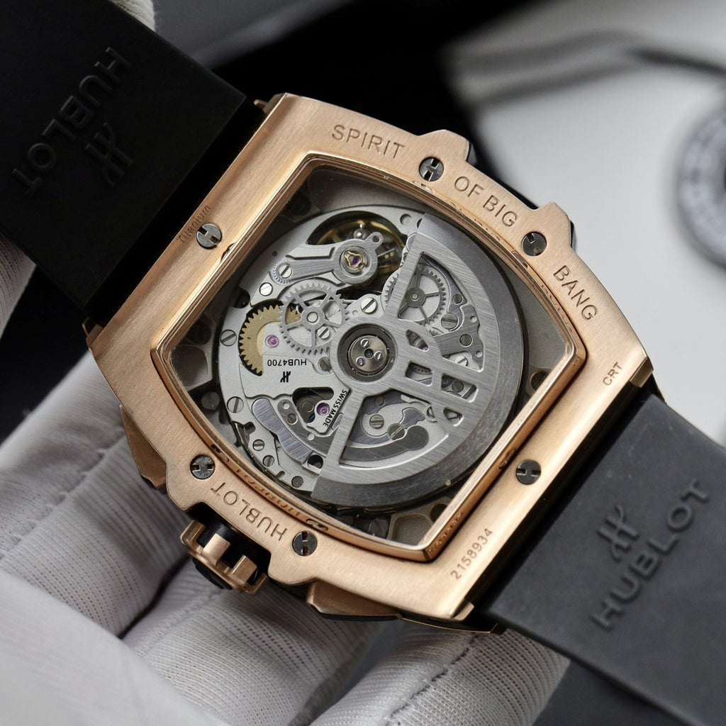 Hublot  Watch Spirit Of Big Bang King Gold Dial Blue 42mm