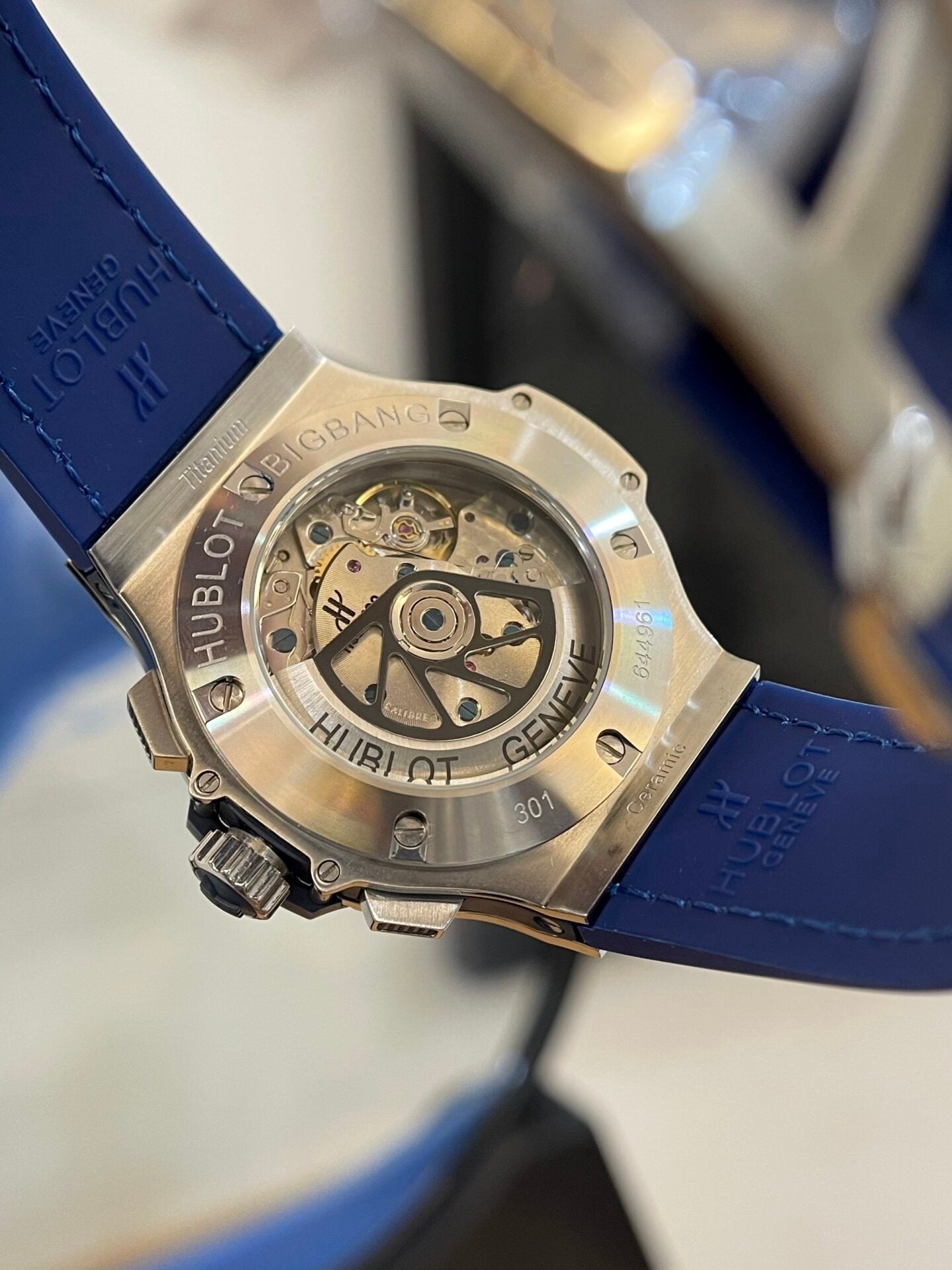 Hublot Watch Big Bang Chronograph Blue 44mm