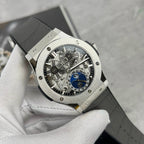 Hublot Aerofusion Moonphase Watch Skeleton Mechanical 45mm