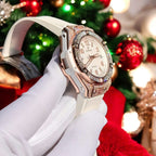 Hublot  Watch Big Bang One Click Gold Wrapped + Moissanite Diamonds Baguette 39mm