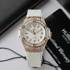 Hublot  Watch Big Bang One Click King Gold Black Dial Rubber Strap 39mm
