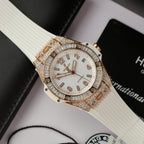 Hublot  Watch Big Bang One Click King Gold Black Dial Rubber Strap 39mm