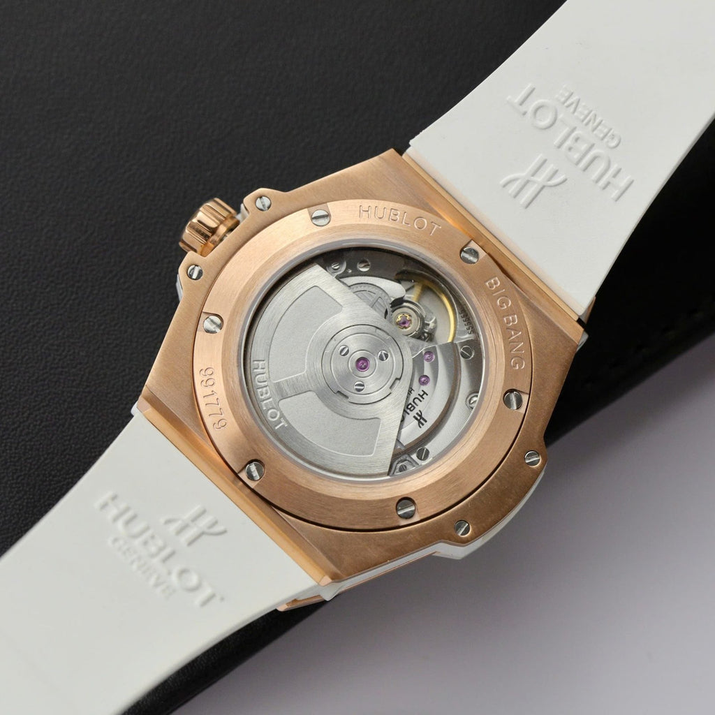 Hublot  Watch Big Bang One Click King Gold Black Dial Rubber Strap 39mm