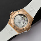 Hublot  Watch Big Bang One Click King Gold Black Dial Rubber Strap 39mm