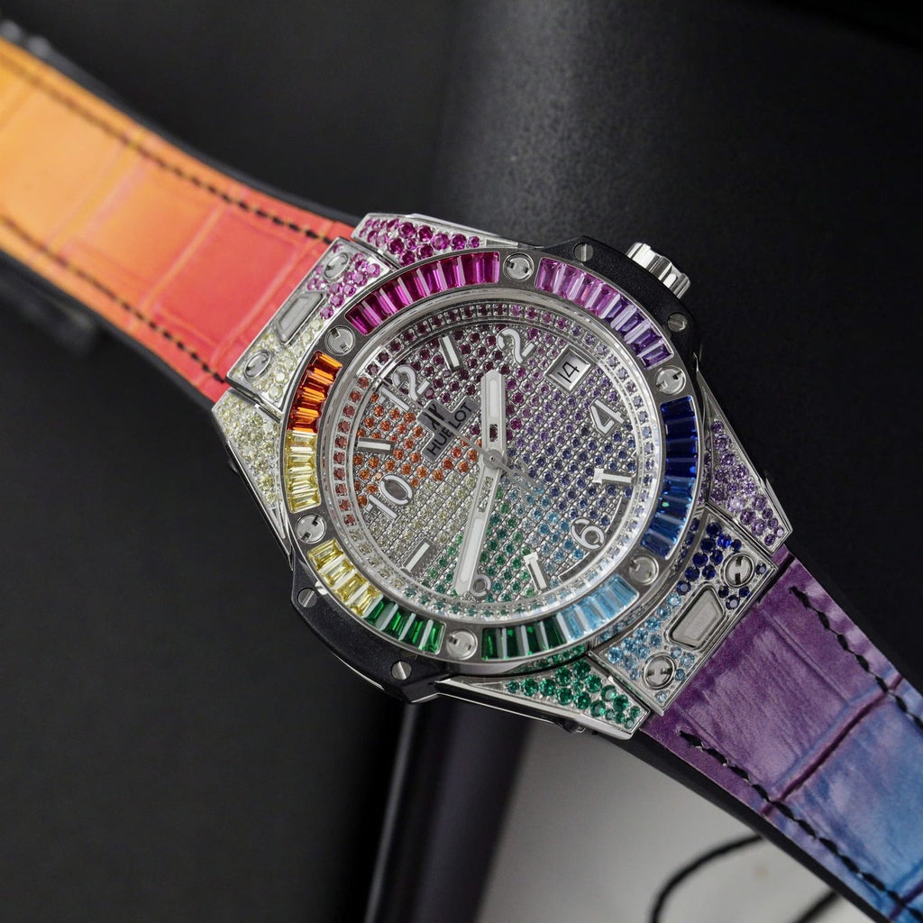Hublot Watch Big Bang One Click Rainbow Unisex 39mm
