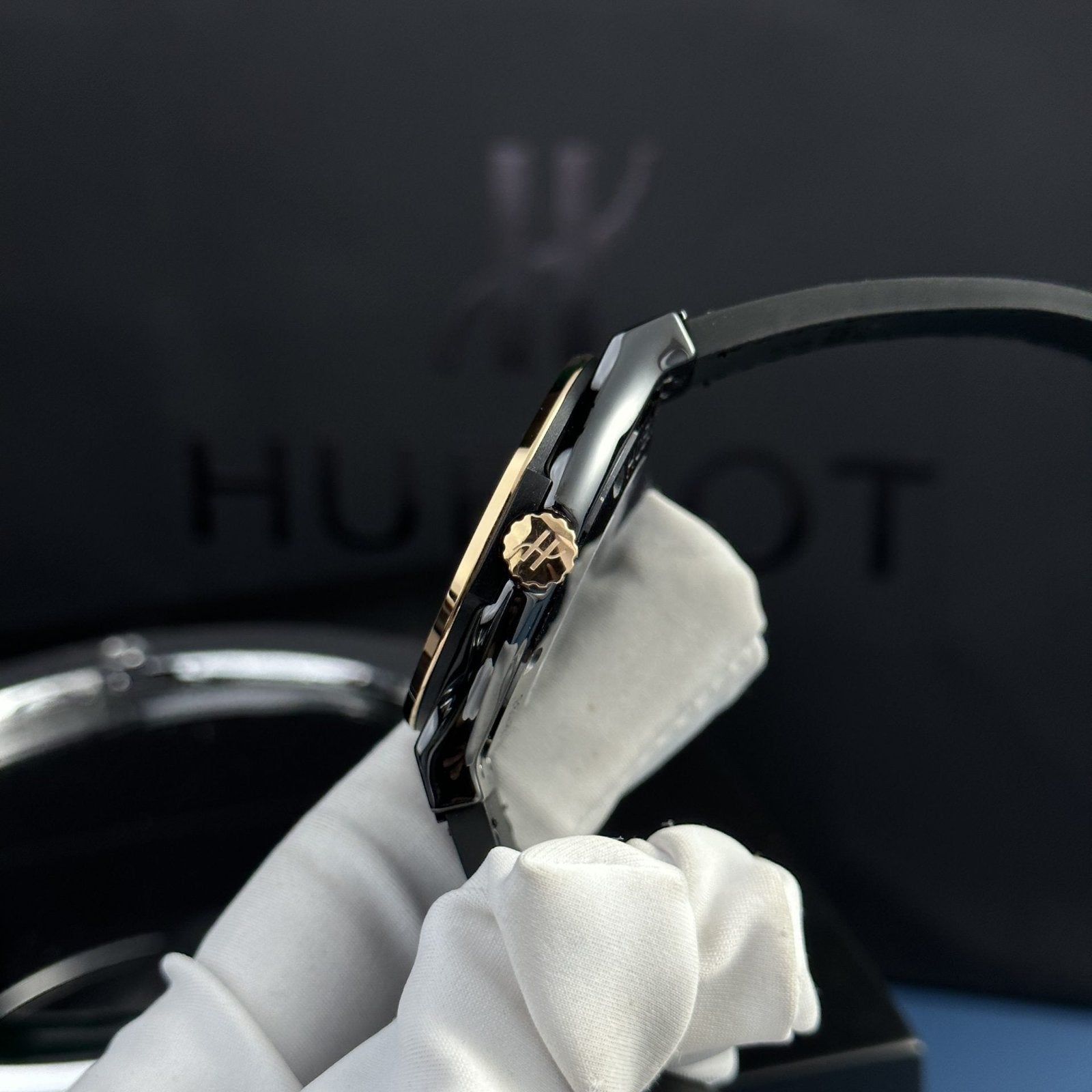 Hublot Watch Classic Fusion Ceramic Demi King Gold 42mm