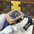 Hublot Spirit Of Big Bang King Gold  Watch Dial Blue 42mm