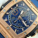 Hublot Spirit Of Big Bang King Gold  Watch Dial Blue 42mm