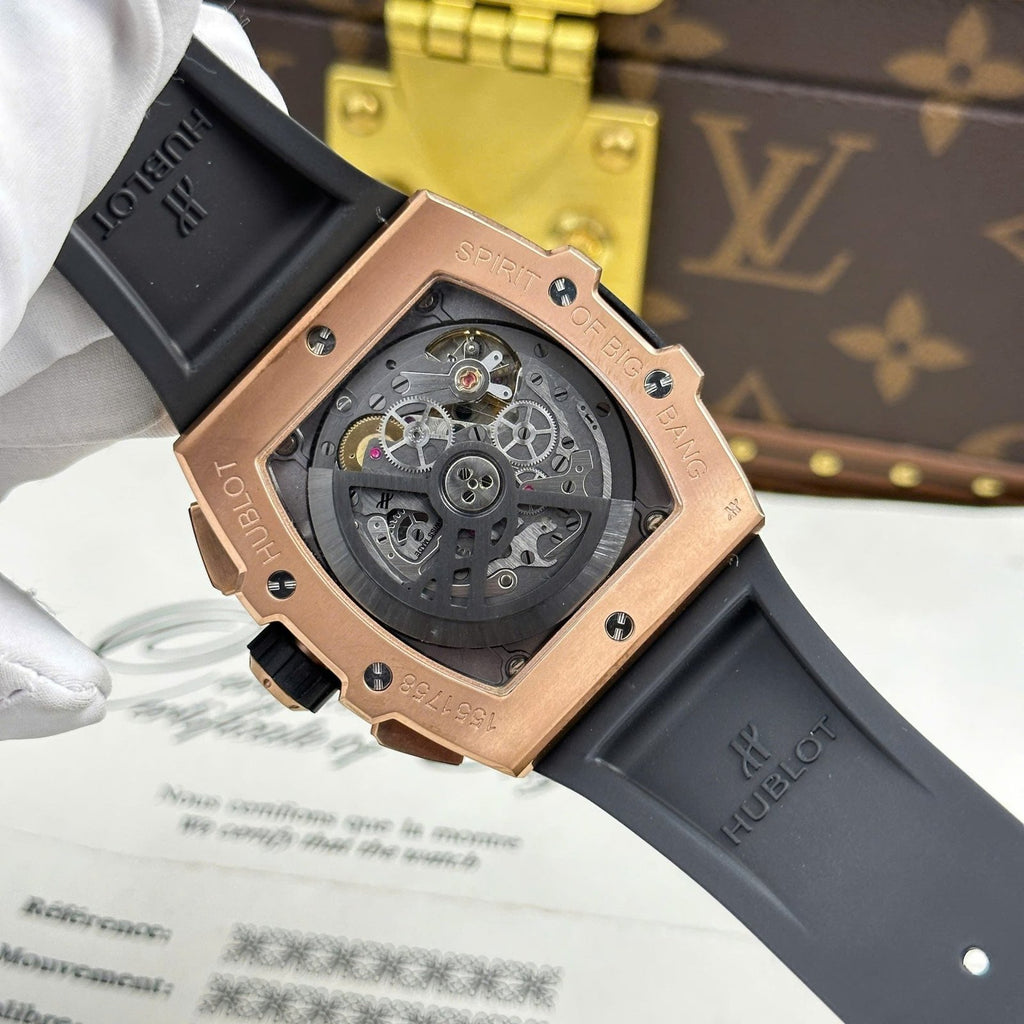 Hublot Spirit Of Big Bang King Gold  Watch Dial Blue 42mm