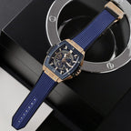 Hublot Watch Spirit Of Big Bang King Gold Bezel Ceramic Blue 42mm