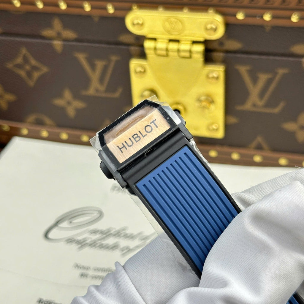 Hublot Spirit Of Big Bang Watch Bezel Ceramic Blue 42mm