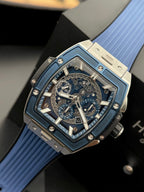 Hublot Spirit Of Big Bang Watch Titanium Blue 42mm
