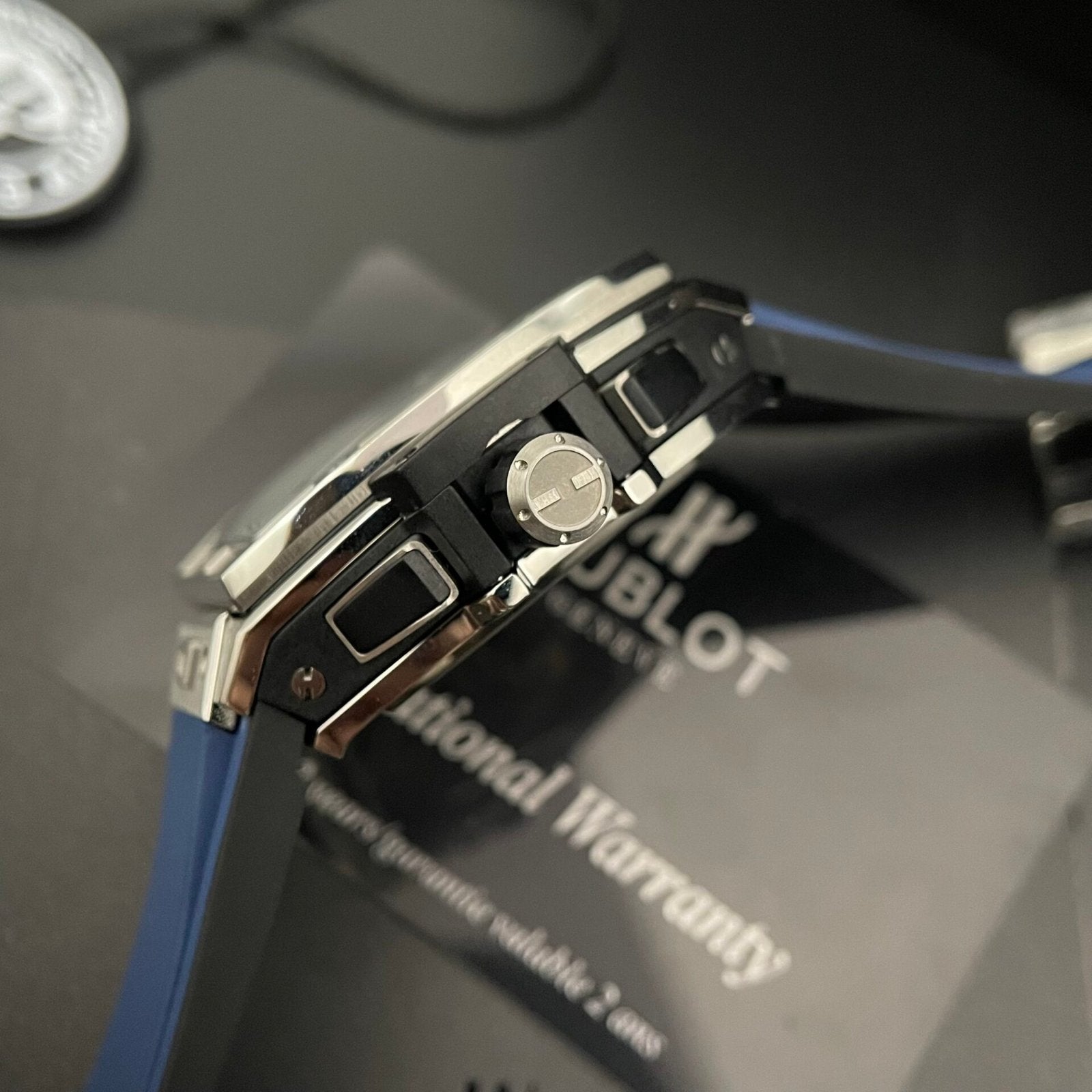 Hublot Spirit Of Big Bang Titanium Watch Rubber Strap 42mm