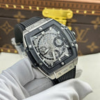 Hublot Spirit Of Big Bang Titanium Watch Rubber Strap 42mm