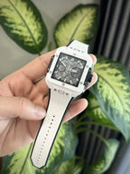 Hublot Watch Square Bang Unico Ceramic White 42mm