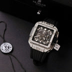 Hublot Square Bang Unico Titanium  Watch Full Dimonds Moissanite 42mm