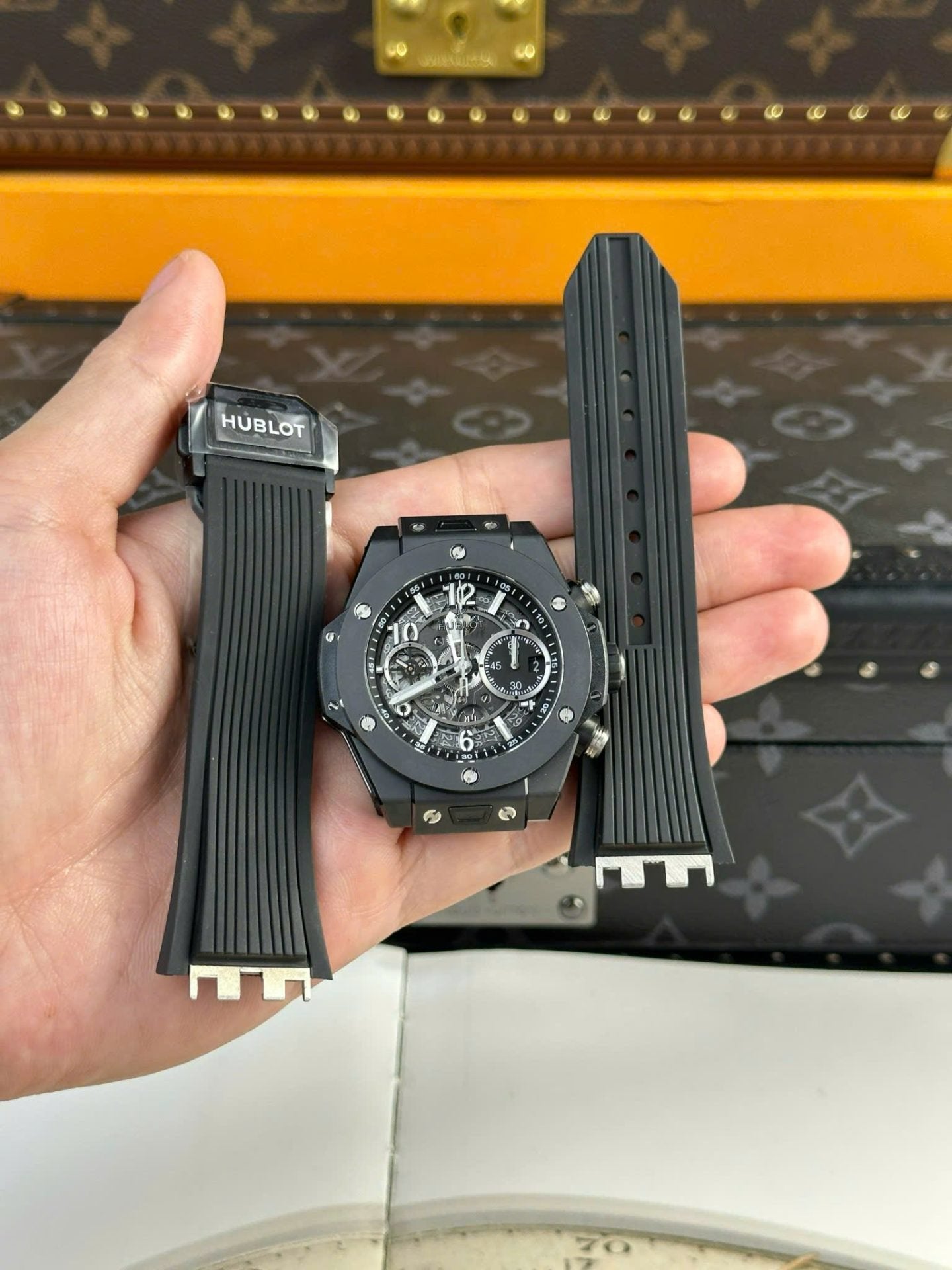 Hubot Big Bang Unico  Watch Black Ceramic 42mm
