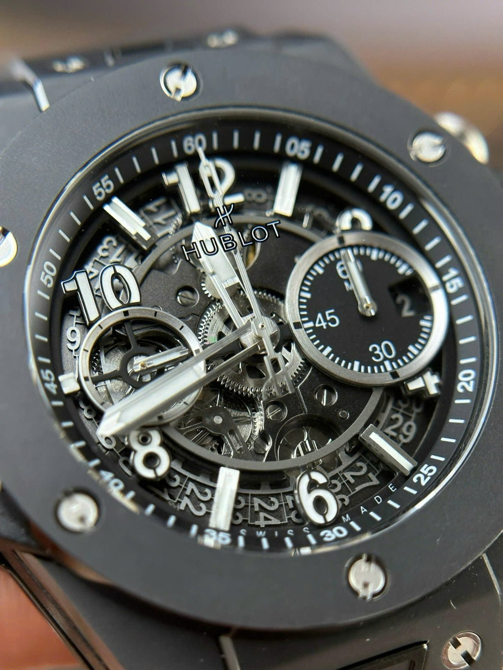 Hubot Big Bang Unico  Watch Black Ceramic 42mm