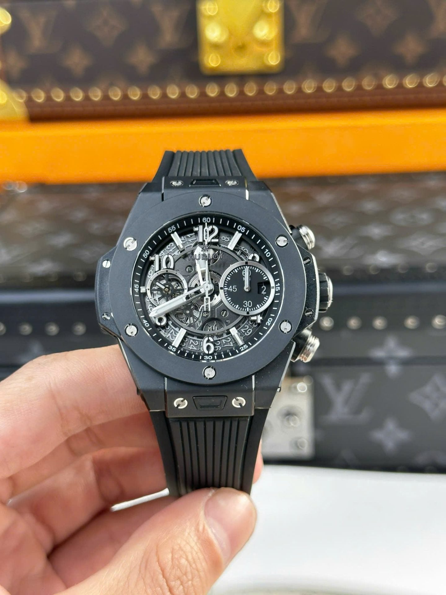 Hubot Big Bang Unico  Watch Black Ceramic 42mm