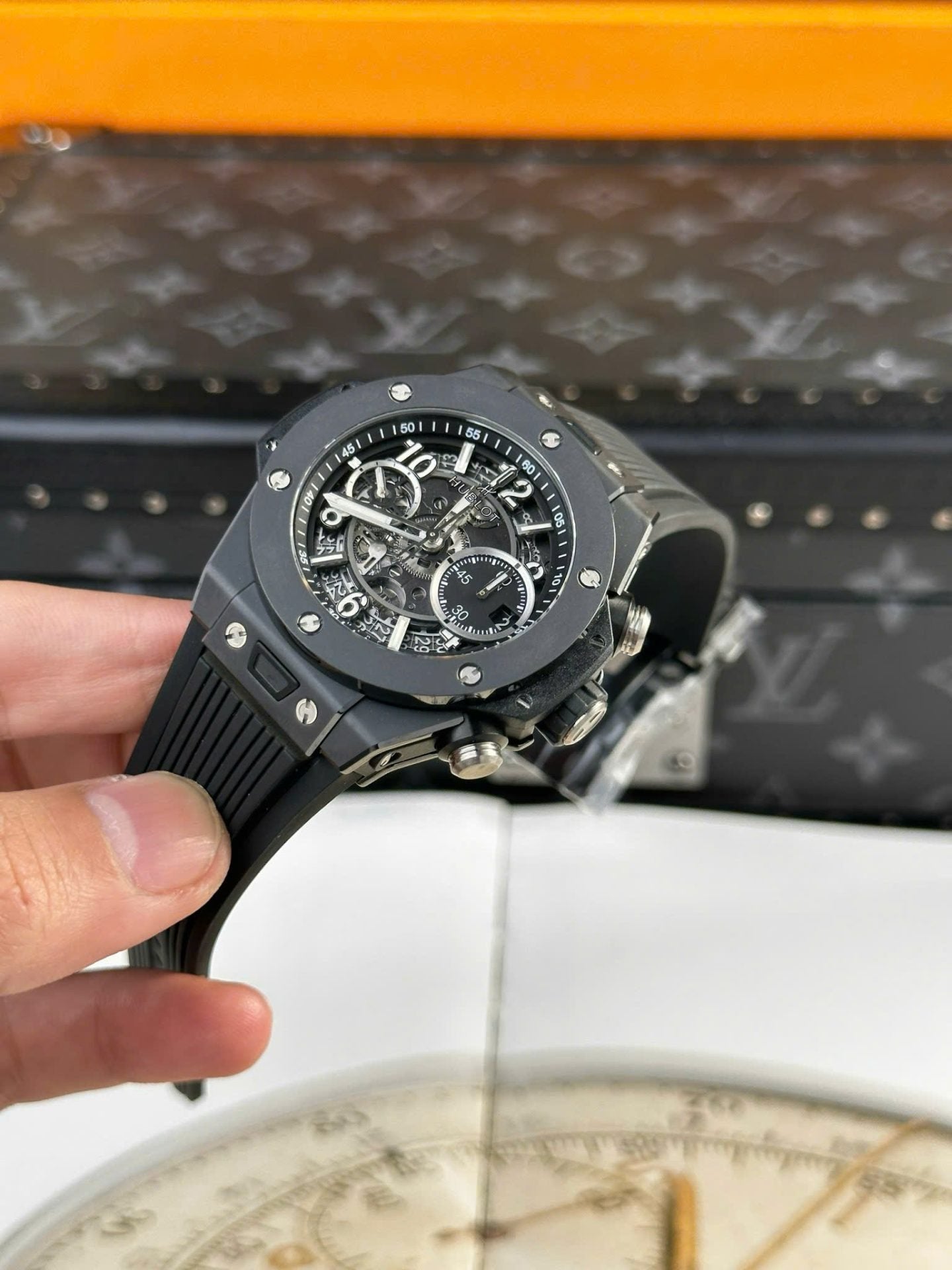Hubot Big Bang Unico  Watch Black Ceramic 42mm