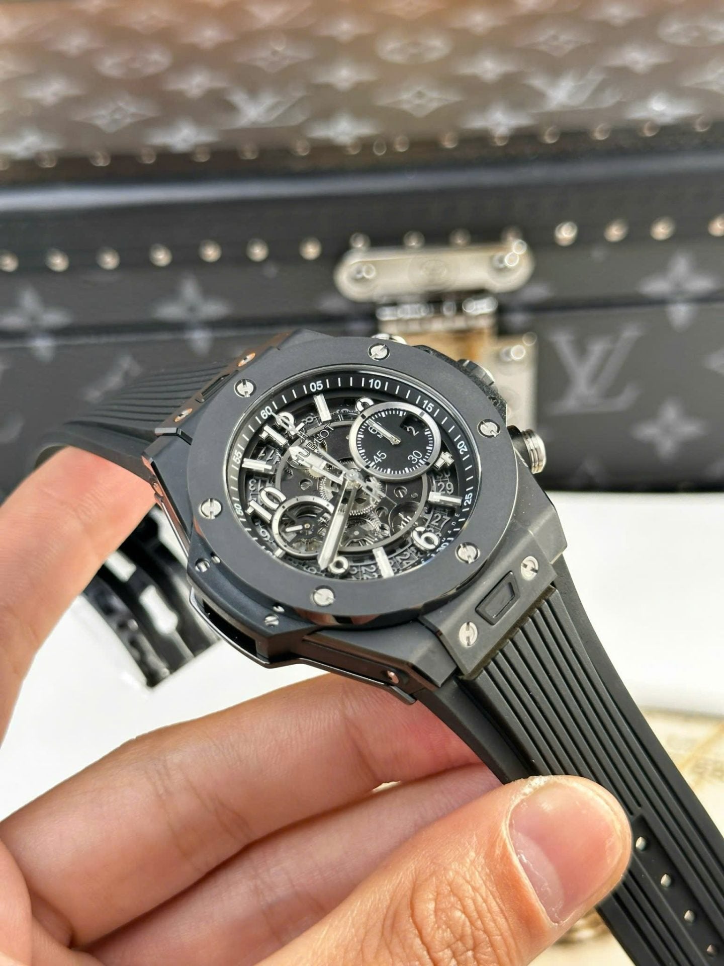 Hubot Big Bang Unico  Watch Black Ceramic 42mm