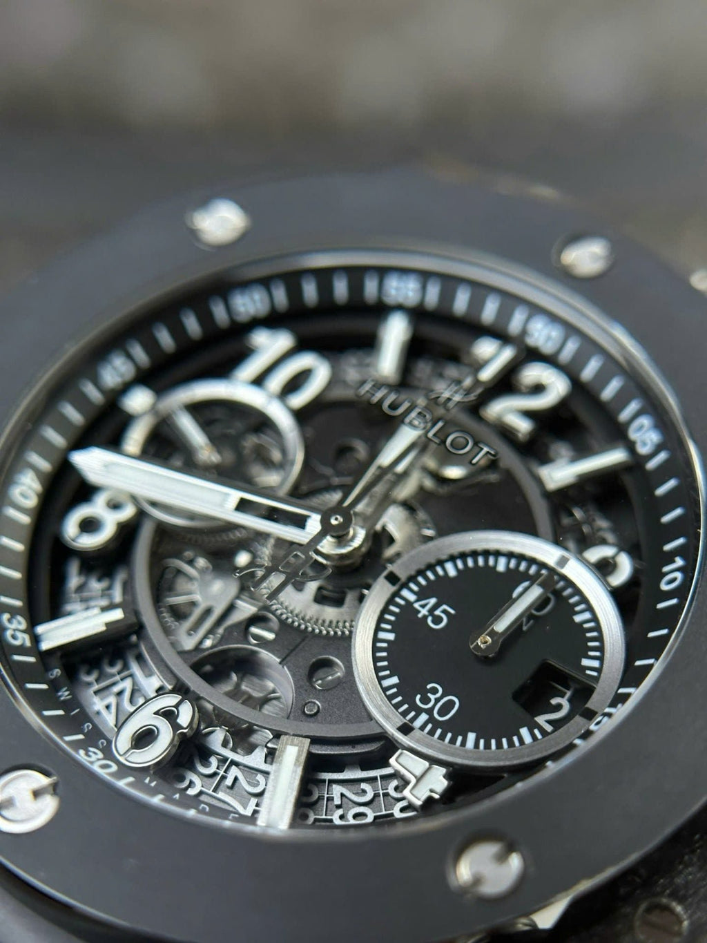 Hubot Big Bang Unico  Watch Black Ceramic 42mm