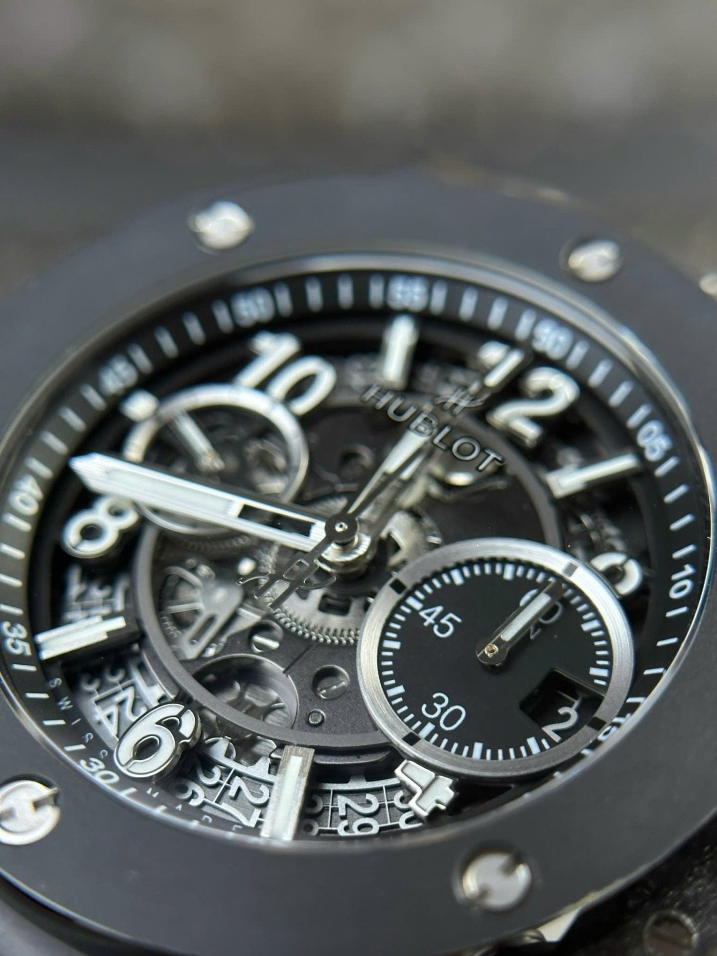 Hubot Big Bang Unico  Watch Black Ceramic 42mm