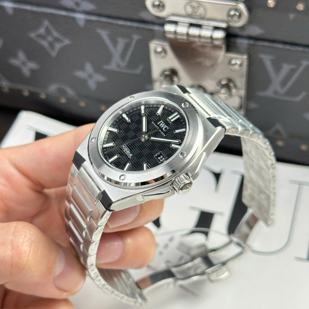 IWC Ingenieur Watch Black Dial Stainless Steel 40mm