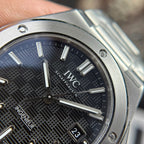 IWC Ingenieur Watch Black Dial Stainless Steel 40mm