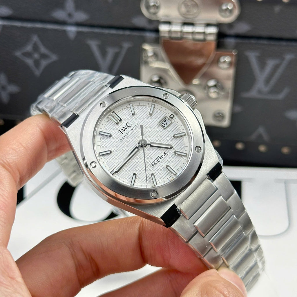 IWC Ingenieur Watch White Dial Stainless Steel 40mm