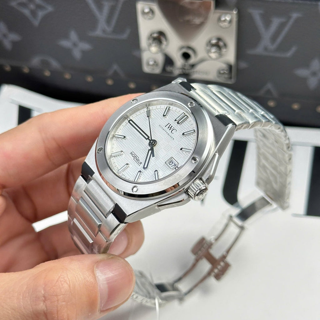 IWC Ingenieur Watch White Dial Stainless Steel 40mm