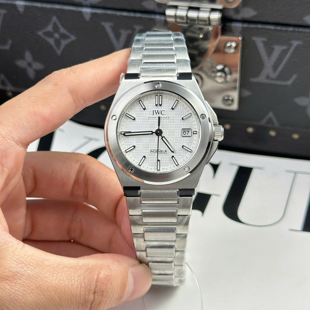 IWC Ingenieur Watch White Dial Stainless Steel 40mm