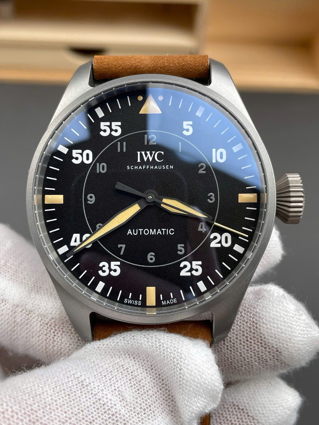 IWC Schaffhausen Watch Big Pilot’s Spitfire IW329701 Men’s 43mm