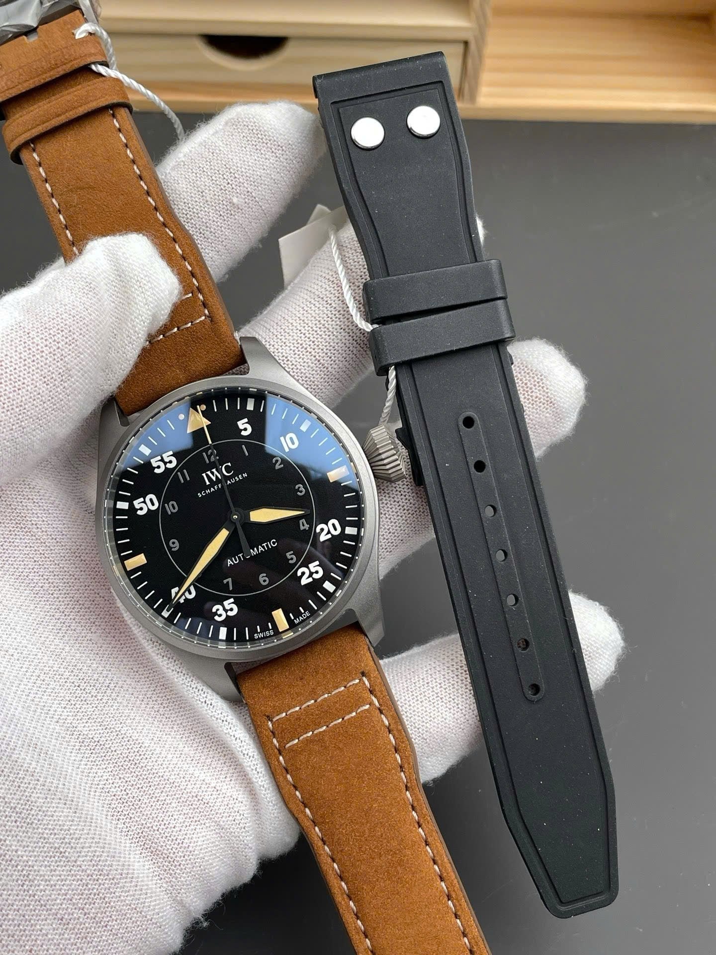 IWC Schaffhausen Watch Big Pilot’s Spitfire IW329701 Men’s 43mm