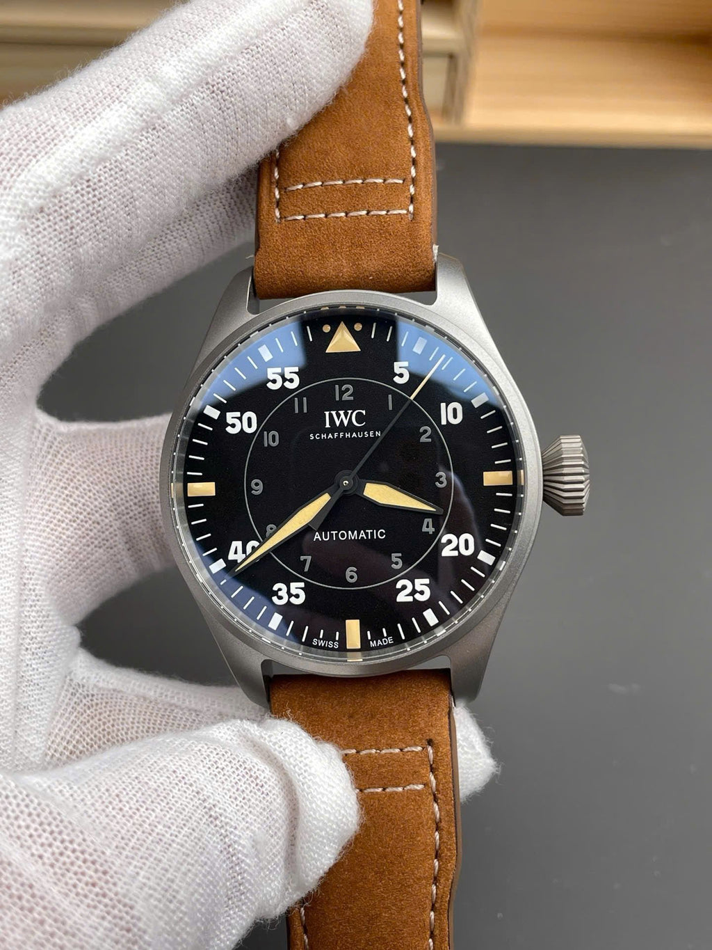 IWC Schaffhausen Watch Big Pilot’s Spitfire IW329701 Men’s 43mm
