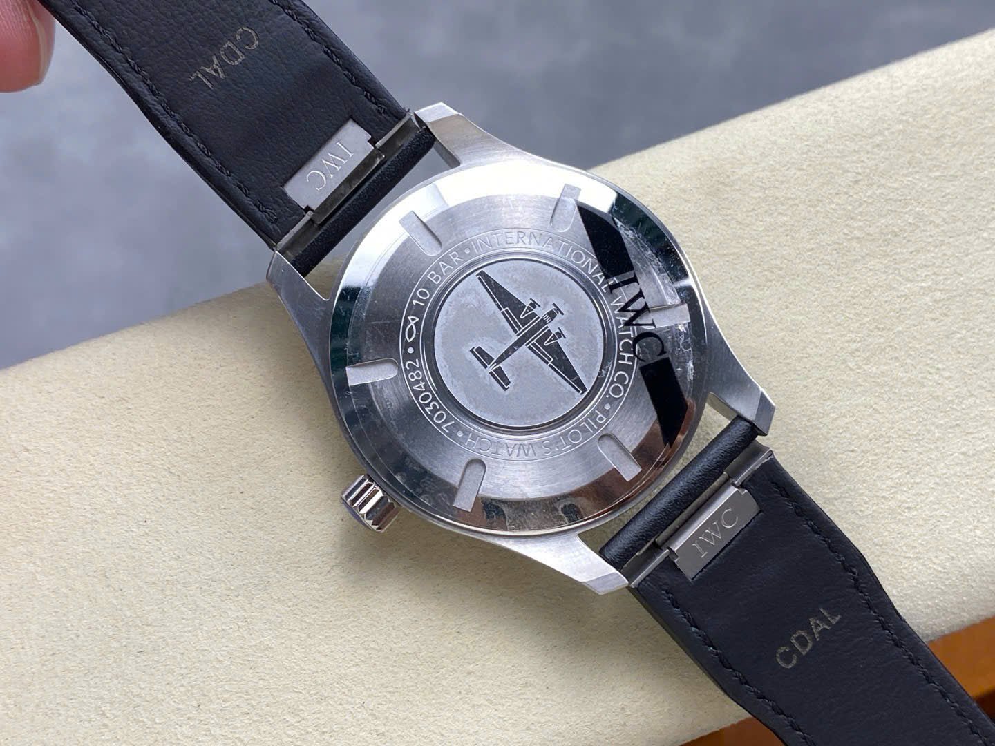 IWC Schaffhausen Pilot’s Mark XX White Dial Watch 40mm