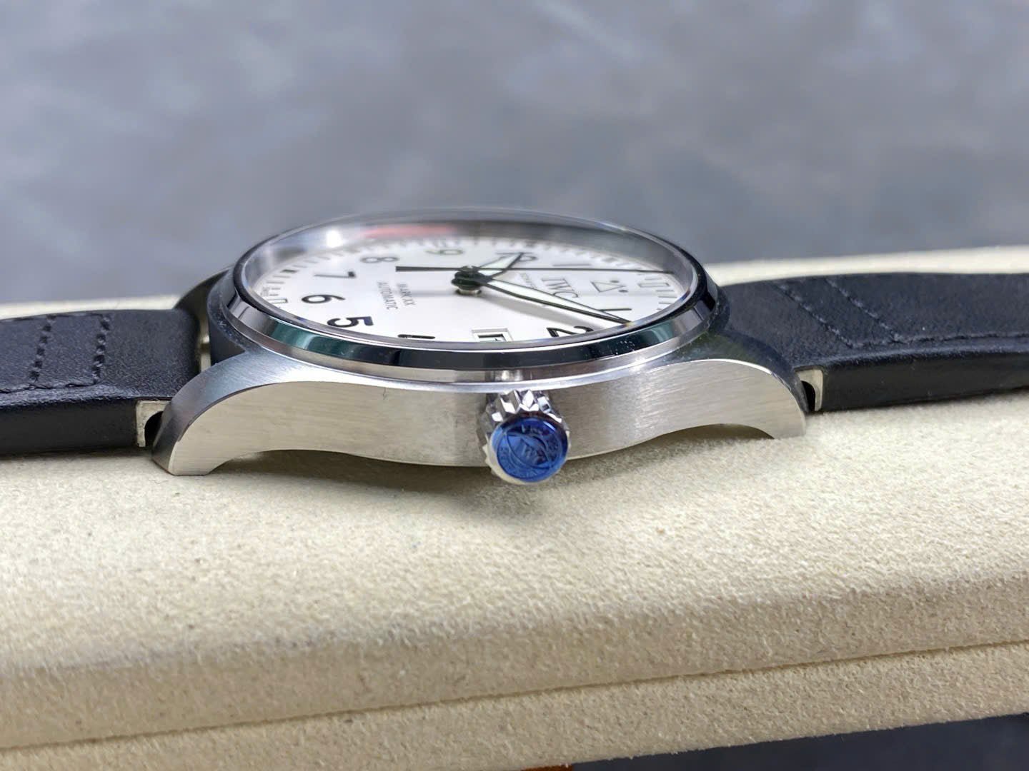 IWC Schaffhausen Pilot’s Mark XX White Dial Watch 40mm